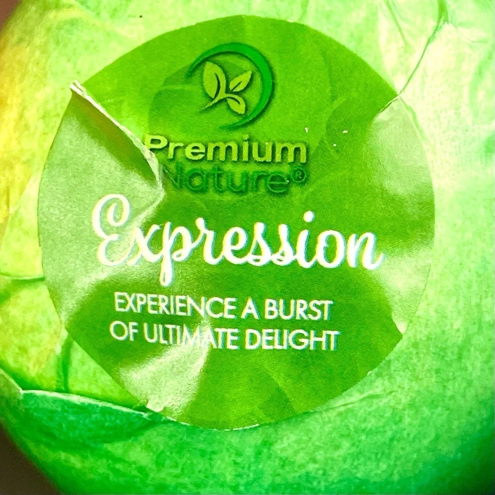 Premium Nature 6 Big Bath Bombs Toy Surprise All Natural Burst of Nature